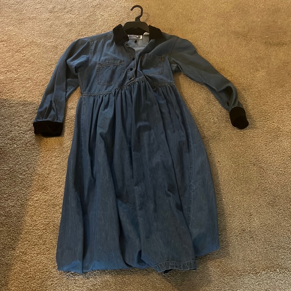 Denim dress with two pockets from Erica classic